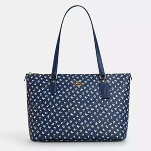 Coach GALLERY TOTE BAG WITH FLORAL PRINT NWT